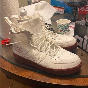 Nike SF Air Force 1 (Ivory/Mars Stone)